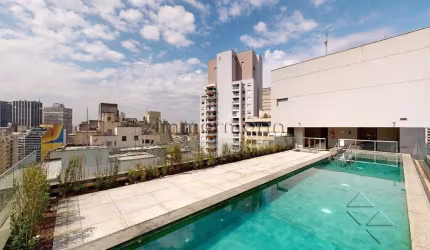 Apartamento com 1 quarto à venda na Avenida Nove de Julho, --, Consolação, São Paulo, 20 m2 por R$ 320.000