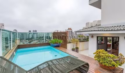 Cobertura com 4 quartos à venda na Rua Alexandre Dumas, --, Chácara Santo Antônio, São Paulo, 285 m2 por R$ 2.300.000
