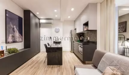 Apartamento com 1 quarto à venda na Avenida Jurucê, --, Moema, São Paulo, 41 m2 por R$ 852.000
