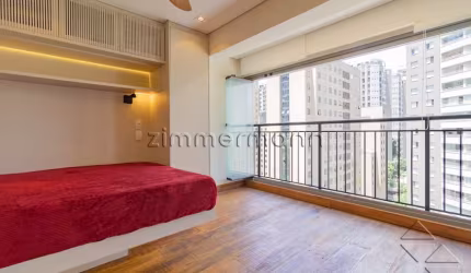 Apartamento com 1 quarto à venda na Alameda Iraé, --, Moema, São Paulo, 25 m2 por R$ 535.000