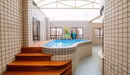 Cobertura com 3 quartos à venda na Rua André Mendes, --, Bosque da Saúde, São Paulo, 330 m2 por R$ 2.200.000