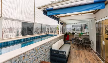 Cobertura com 3 quartos à venda na Rua Fábia, --, Vila Romana, São Paulo, 193 m2 por R$ 2.750.000
