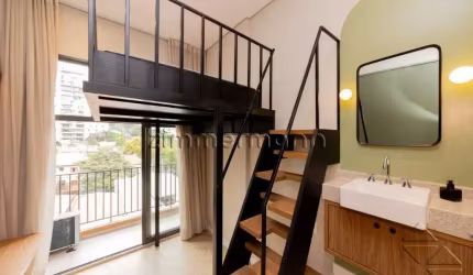 Apartamento com 1 quarto à venda na Rua Aimberê, --, Perdizes, São Paulo, 24 m2 por R$ 590.000