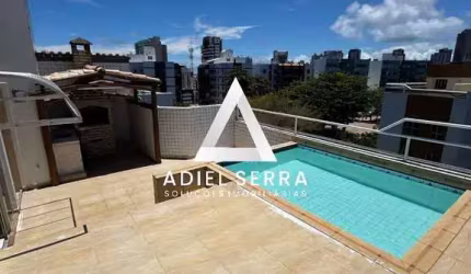 Rio Vermelho - Cobertura duplex - 2/4 com suíte - Dependência completa - 146m² - Nascente - Piscina e área gourmet - 2 vagas