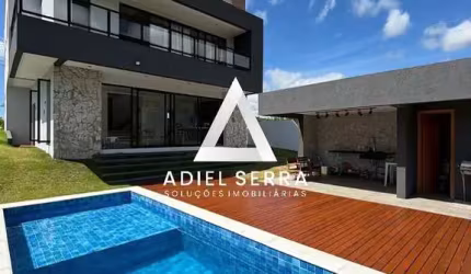 Alphaville Litoral Norte 3 - 453m² - Vista verde - 4 suítes - Closet - Piscina - Jardim - 3 vagas