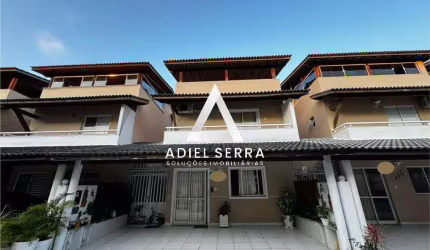 Stella Maris - Triplex - 176,15m² total - 4 quartos sendo 2 suítes - Gabinete - Varanda - Lavabo - Área verde - 3 vagas - Condomínio c/ infraestrutura