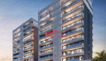 Apartamento com 3 dormitórios à venda, 96 m² por R$ 1.308.226,72 - Itacolomi - Balneário Piçarras/SC