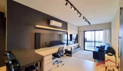 Apartamento com 1 dormitório para alugar, 47 m² por R$ 4.860,00/mês - Centro - Joinville/SC