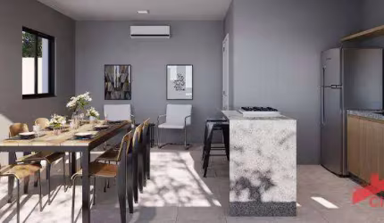 Apartamento com 2 dormitórios à venda, 50 m² por R$ 287.049,36 - Floresta - Joinville/SC