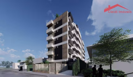 Apartamento com 2 dormitórios à venda, 66 m² por R$ 492.971,79 - Floresta - Joinville/SC
