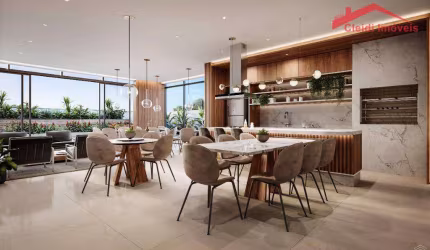 Apartamento Garden com 3 dormitórios à venda, 113 m² por R$ 1.361.621,92 - Centro - Joinville/SC