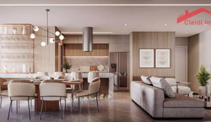 Apartamento com 3 dormitórios à venda, 113 m² por R$ 1.170.877,47 - Centro - Joinville/SC