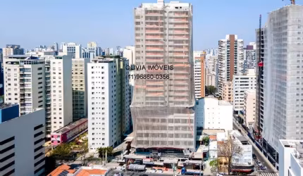 Apartamento a venda com 132mts, 4 dormitórios, 2 suítes, terraço gourmet, 2 vagas 350mts do metrô Paraíso.
