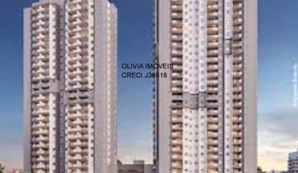 Apartamento a venda com 44,68mts, 2 quartos, varanda  com churrasqueira, 1 vaga a 300m do Metrô Vila Prudente.