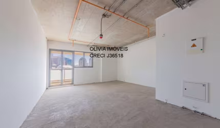 Excelente oportunidade: Sala Comercial à venda em condomínio de alto padrão em Santo Amaro, SP - 43m², 1 banheiro, 2 vagas.