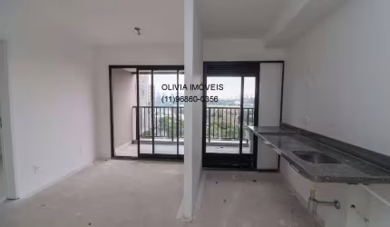 Apartamento a venda com 43mts com  2 dormitórios, 1 wc, terraço, em Pinheiros a 700m do Shopping Eldorado.