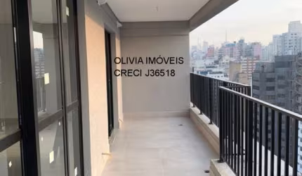 Apartamento com 60Mts 2 dormitórios sendo 1 suíte, terraço, 1 vaga, próximo Av Angélica em Higienópolis.