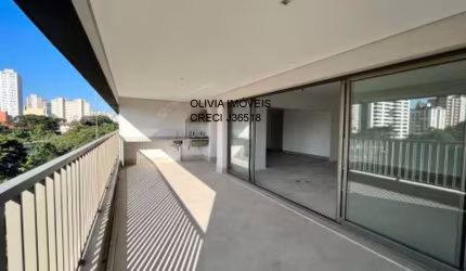 Apartamento 158 Mts, 3 suítes, hall privativo, terraço com churrasqueira, 2 vagas na Vila Clementino
