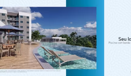 Apartamento a venda 2/4 com 44 m² no Duo Reserva Piririguá em Cajazeiras