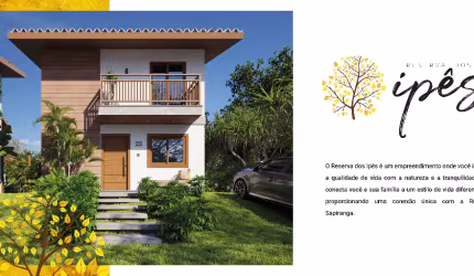 Casa Duplex a venda, 2/4 (1 suíte), 108m² em imbassaí