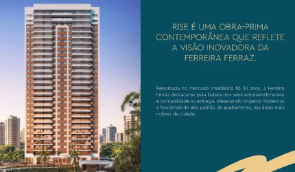 Apartamento a venda, 2/4 com suíte e 2 garagens no Rise Caminho das Árvores.