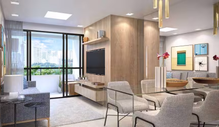 Apartamento a Venda No Villa Vita Residencial, Com 2/4 com suíte e Varanda em 53m² na Vila Laura