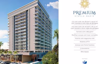 Apartamento para venda no Stella Premium com 46 metros quadrados com 1 quarto em Stella Maris - Salvador - BA