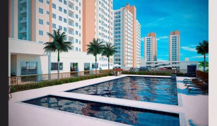 Apartamento Para Venda Com 44 Metros No Solar Vista Mar com 2 quartos em Pirajá - Salvador - BA