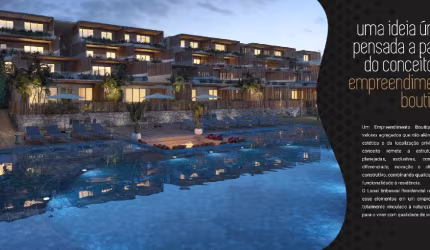 Apartamento 2 suítes com varanda gourmet, 86 m² Lanai Imbassai Residencial