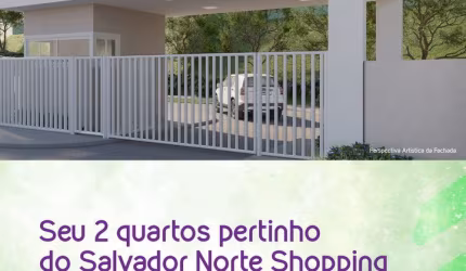 Apartamento a venda com 44m² sendo 2/4 em Seletto Salvador Norte