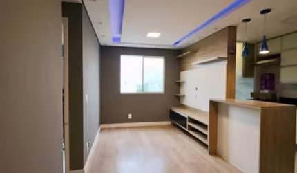 Excelente Apartamento, pronto para morar, repleto de móveis, 2 dormitórios, 1 vaga