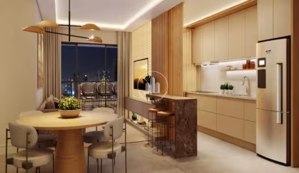 Apartamento 2 Quartos com 1 Suíte e 80m² - Kobrasol