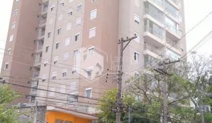Apartamento à venda, com 48m² 2 Dorm. com piso laminado, cozinha planejada, sacada envidraçada, and