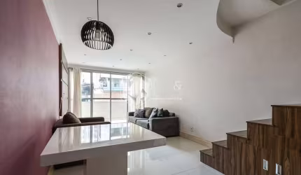 Duplex para venda com 1 quarto, sendo 1 suíte, 74m²