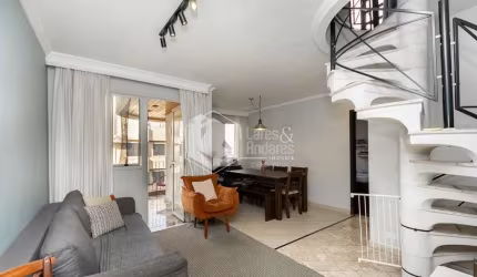 Cobertura para venda com 2 quartos, sendo 1 suíte, 107m²