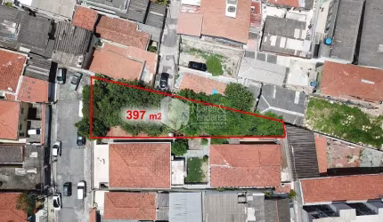 Terreno residencial para venda, 397m²