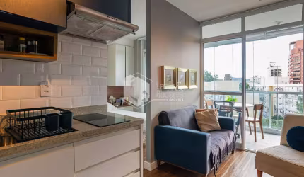 Apartamento tipo para venda com 1 quarto, sendo 1 suíte, 35m²
