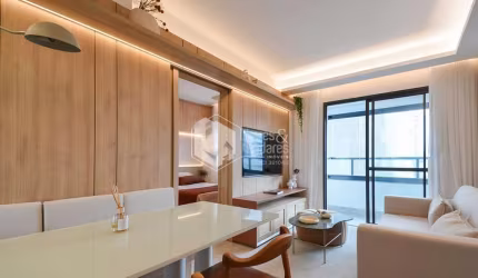 Apartamento tipo para venda com 1 quarto, sendo 1 suíte, 39m²