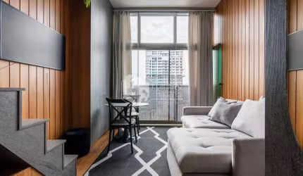Apartamento tipo para venda com 1 quarto, 43m²