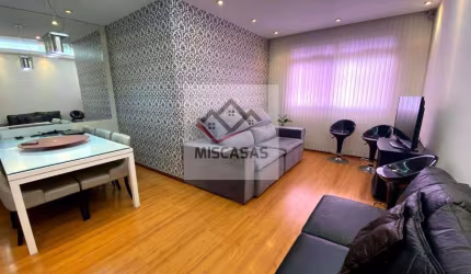 Apartamento 3 Quartos para Venda em Belo Horizonte, Ouro Preto, 3 dormitórios, 1 suíte, 2 banheiros, 2 vagas