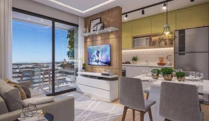 CAPRI, Apartamento 2 dormitórios à venda, 42 m² - Pinheirinho - Curitiba/PR