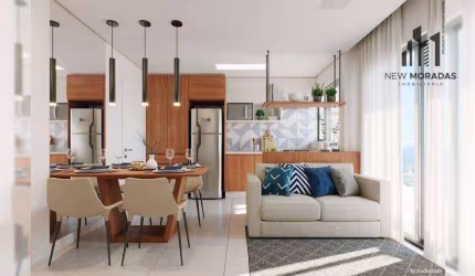 TJM 526 - Apartamento 2 dormitórios à venda, 49 m²- Capão Raso.