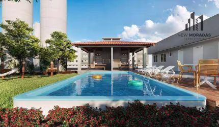 Apartamento 2 dormitórios à venda, 40 m²- Bom Jesus - Campo Largo/PR