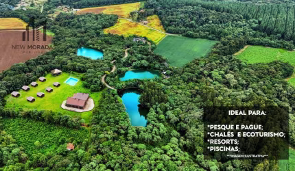 Chácara à venda, 88.438 m² - Bairro Bom Jesus - Rio Negro/PR
