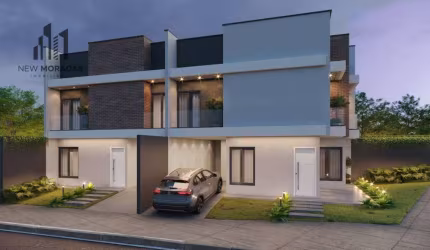 Sobrado com 3 dormitórios à venda, 88 m² por R$ 580.000 - Cidade Industrial - Curitiba/PR