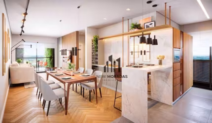 Lançamento Bigorrilho, Croma, Apartamento 2 e 3 dormitórios à, 68m² a 154m²