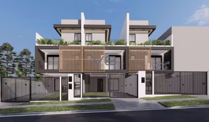Casa em Condomínio, com 3 suítes, 159 m² privativos, 2 vagas de garagem, no Bom Retiro, Curitiba - PR.