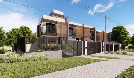 Casa em Condomínio, com 3 suítes, 194 m² privativos, 2 vagas de garagem, no Ahú, Curitiba - PR.