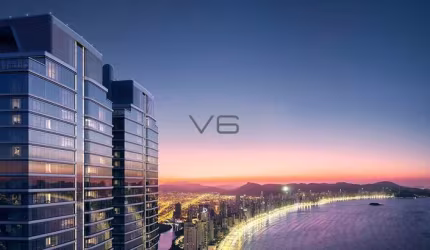 Apartamento Duplex, com 7 quartos, 421 m² privativos, 3 vagas de garagem, na Barra Sul, Balneário Camburiú  - PR.