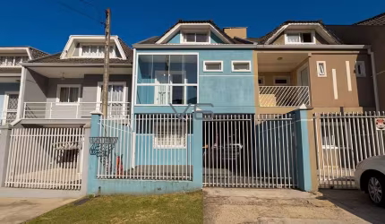 Casa Sobrado, com 3 quartos, 175,58m² privativos, 2 vagas de garagem, no Planta Almirante, Curitiba - PR.